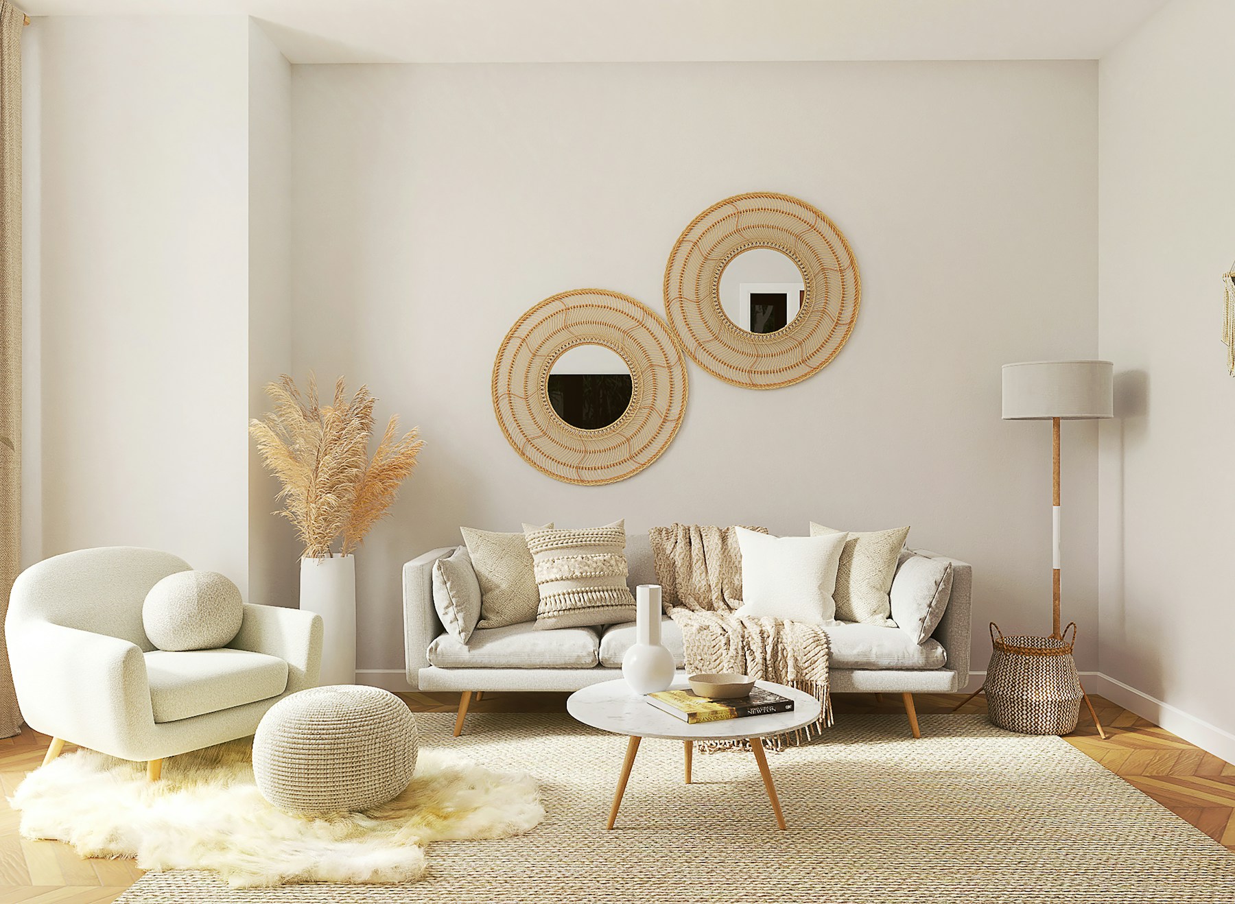 Luxury department store interior